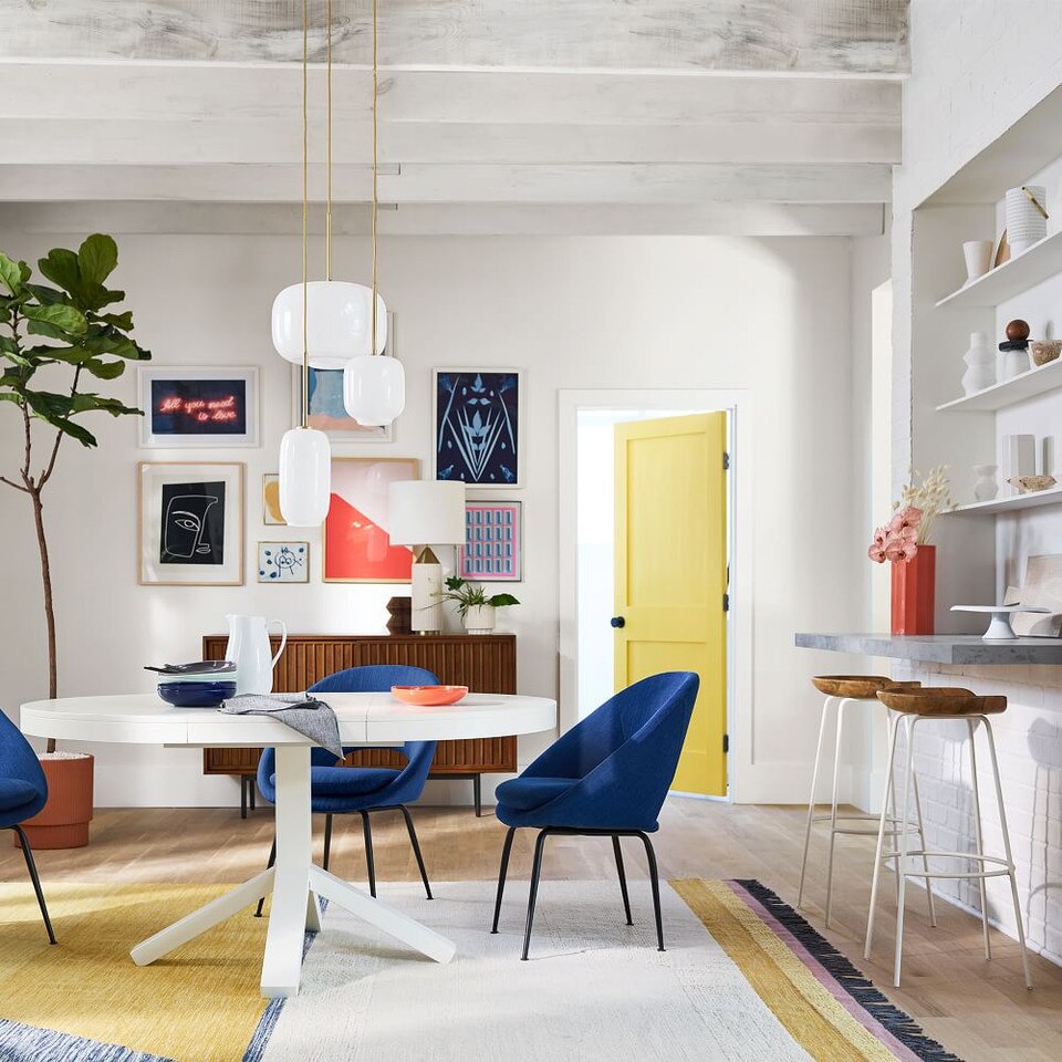 Alden Counter Stool White West Elm Australia